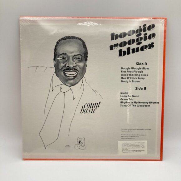 Count Basie Boogie Woogie Blues Vintage Vinyl Record Album LP Factory Sealed - Picture 2 of 2